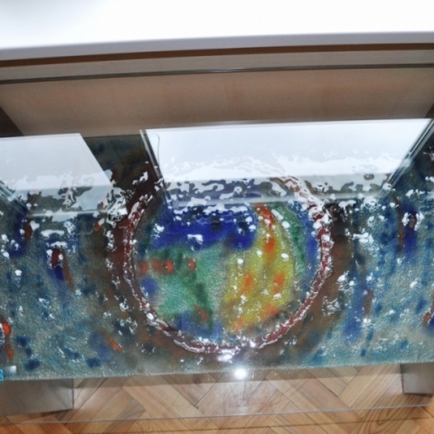 Stvôl jedálenský 140×70,konbinovaná technika2010
